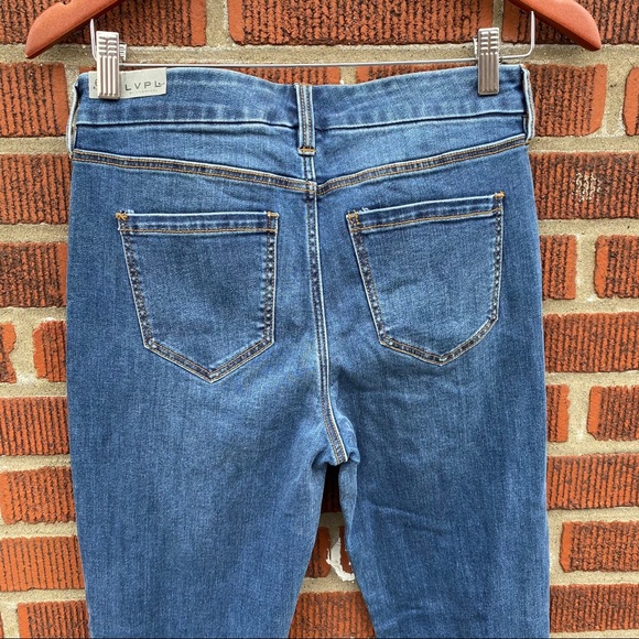 🆕 LVPL Liverpool Kayden Studded Zip Gusset Jean - Picture 9 of 13